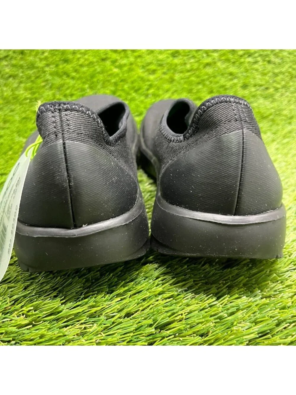 OOFOS OOmg EeZee Low Mens Size 8.5 Black Casual Walking Slip On Recovery Shoes